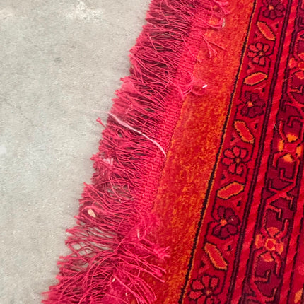 Extra Large Vintage Orange Rug - Ex Display
