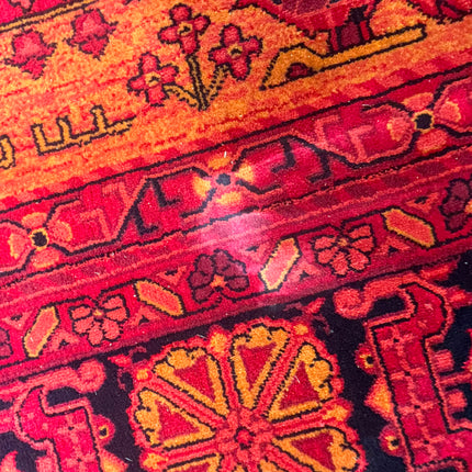 Extra Large Vintage Orange Rug - Ex Display