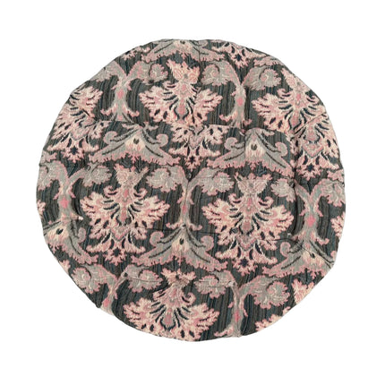 Fairfax Footstool in Aura Woven Chenille Velvet - New