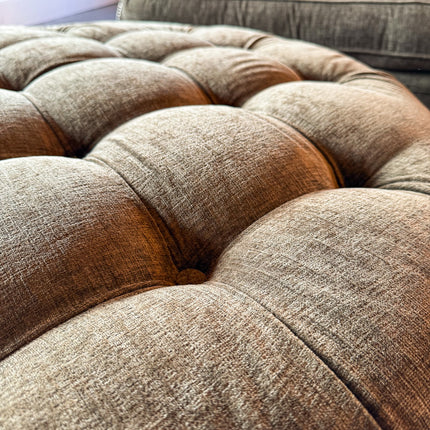 Fairfax Footstool in Eddy Velvet