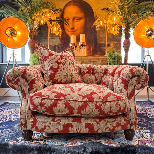 Fairfax Armchair in Aura Woven Chenille Velvet