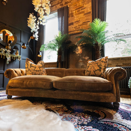 Fairfax in Opulence Bronze Velvet - New