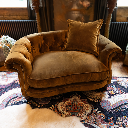 Fairfax in Opulence Bronze Velvet - New