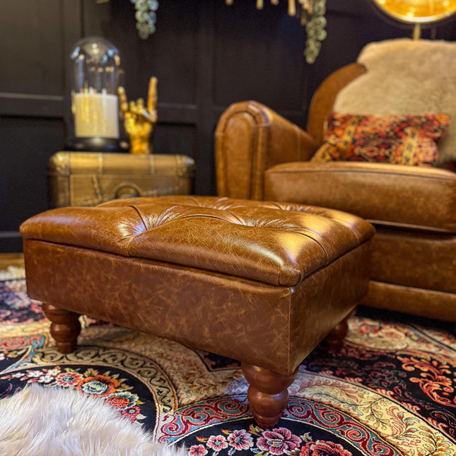 Bertie Wingback in Leather