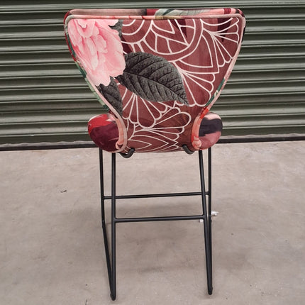 Fama Alisee Burt Patterned Fabric Dining Chair - Clearance