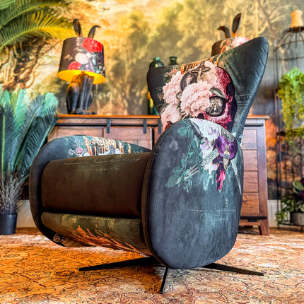 Fama Mondrian Recliner Armchair