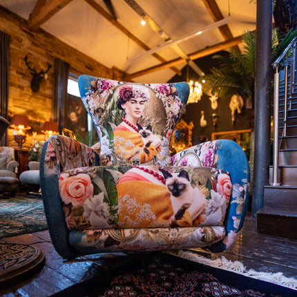 Fama Mondrian Recliner Armchair