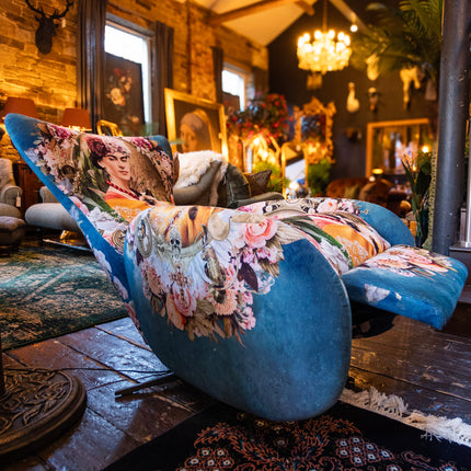 Fama Mondrian Recliner Armchair