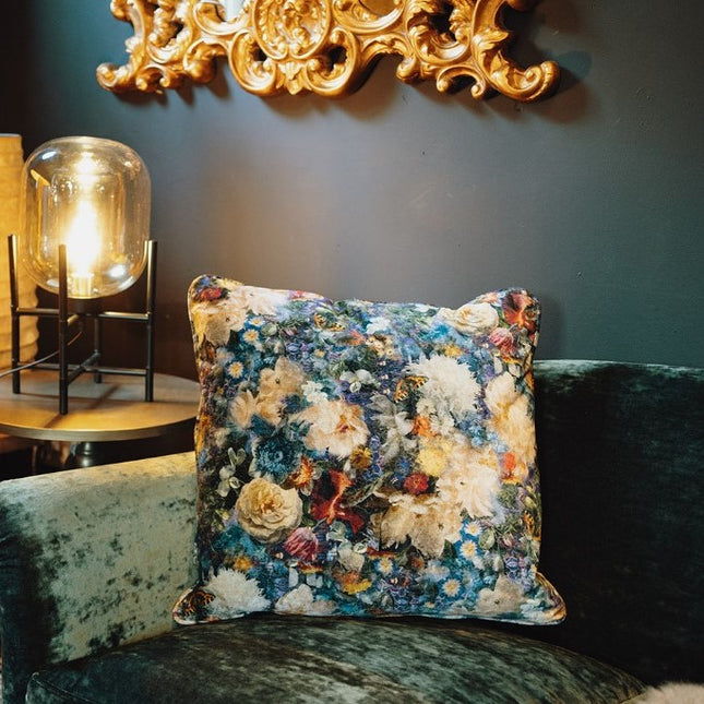 Cushion GP & J Baker Royal Garden Sapphire (Various Sizes)