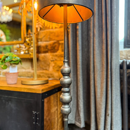 Floor Lamp Industrial Metal Franklin Cylinder Shade