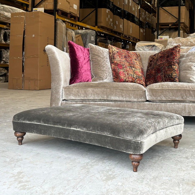 Lamour Spink & Edgar Footstool Opium Moonstone - Factory Seconds