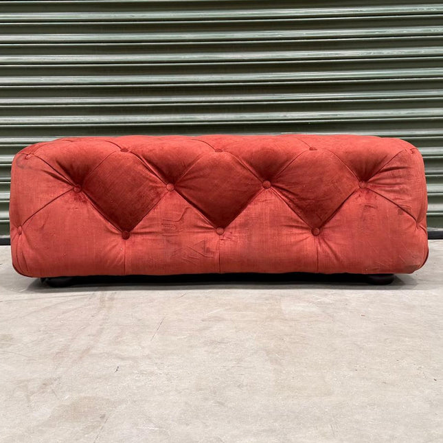 Footstool Chessington Cube Rectangular Sunset/Duke - Ex Display