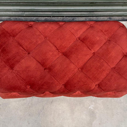 Footstool Chessington Cube Rectangular Sunset/Duke - Ex Display