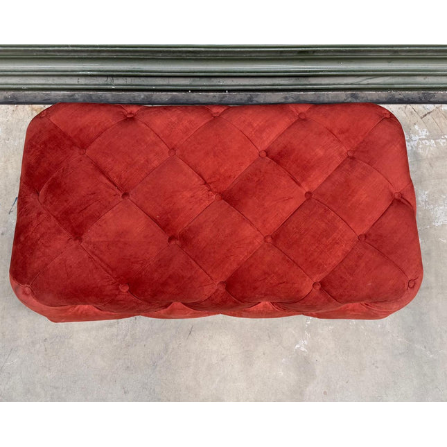 Footstool Chessington Cube Rectangular Sunset/Duke - Ex Display