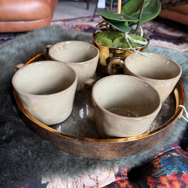 Set of 4 Ceramic Mugs