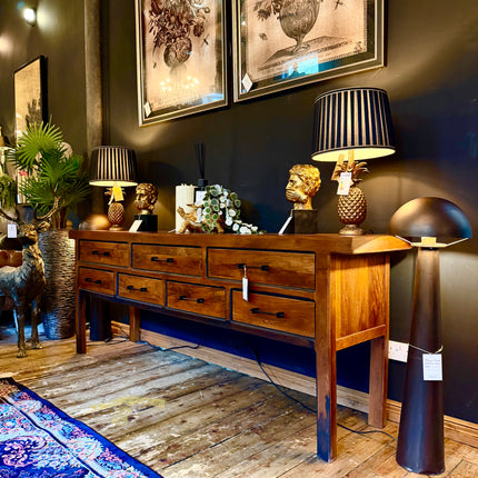 Large Vintage Console Table