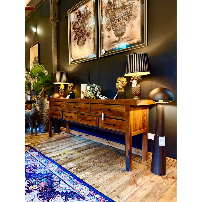 Large Vintage Console Table
