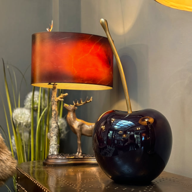 Black & Gold Cherry Medium Sculpture
