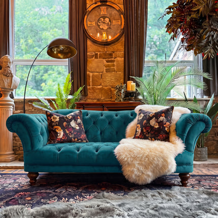 Oskar Chesterfield in Velvet
