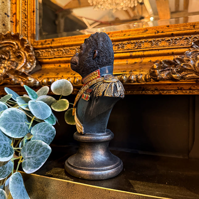 Gentry Blue Gorilla Bust