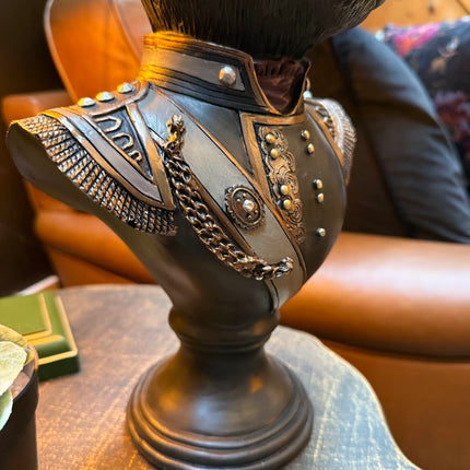 Gentry Rabbit Bust on Round Base