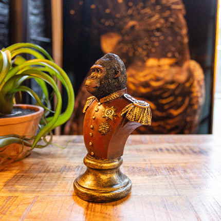Gentry Red Gorilla Bust