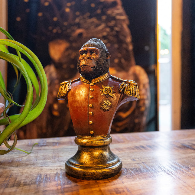 Gentry Red Gorilla Bust