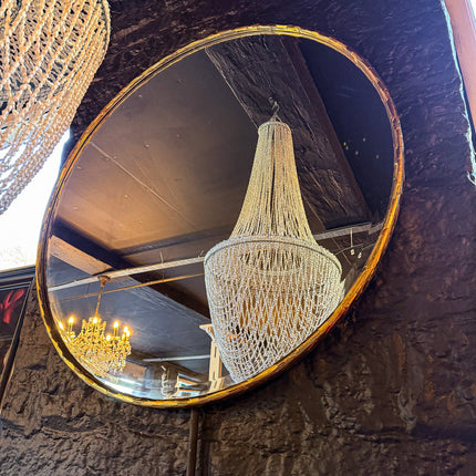 Gold Foil Mirror Round