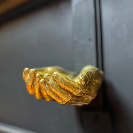 Gold Hand Wall Decor