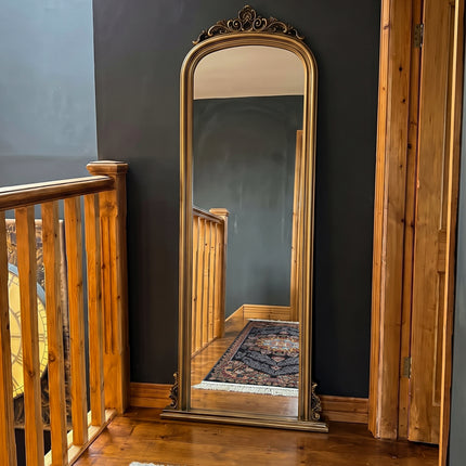 Gold Monarch Ornate Hall Wall Mirror