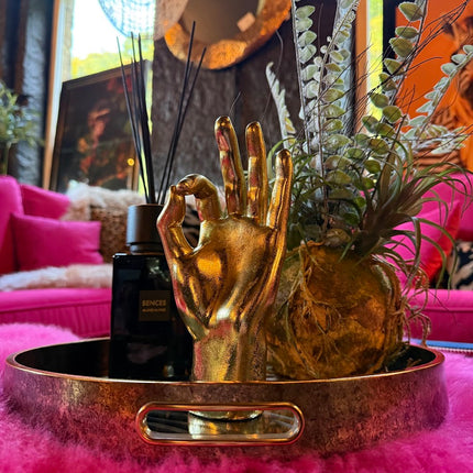 Gold OK Hand Figure