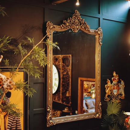 Gold Rococo Ornate Wall Mirror