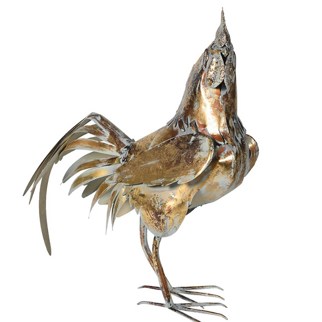 Golden Cockerel Sculpture