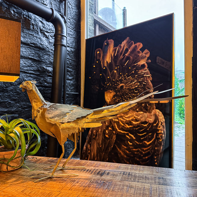 Golden Pheasant Sculpture - Clearance