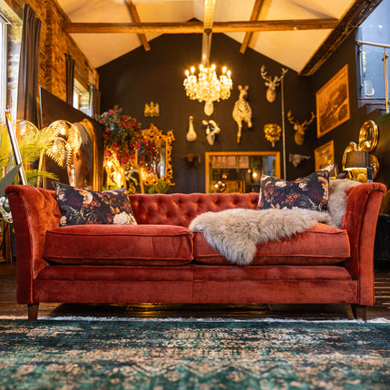 Granby Chesterfield Sofa in Opulence Velvet