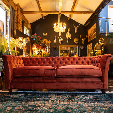 Granby Chesterfield Sofa in Opulence Velvet