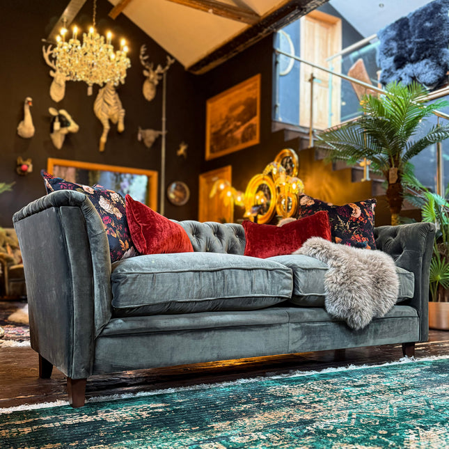 Granby Chesterfield Sofa in Opulence Velvet