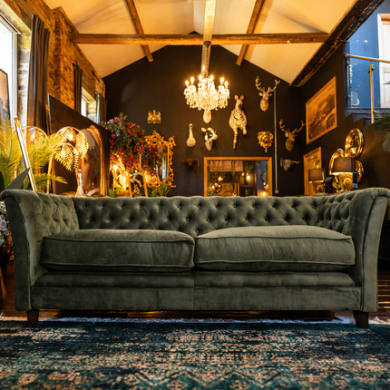 Granby Chesterfield Sofa in Opulence Velvet