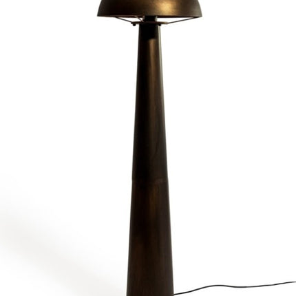 Antique Bronze Large Mushroom Floor Lamp