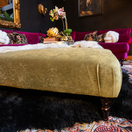 Hartington Footstools in Richmond Velvet