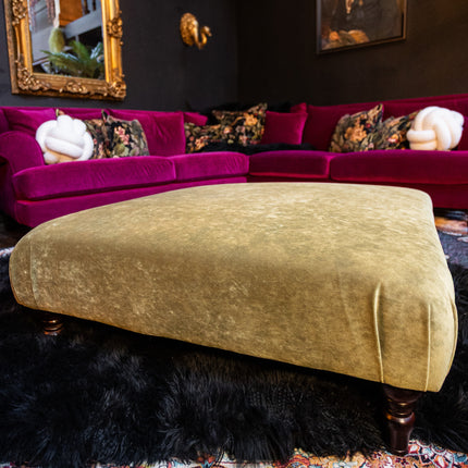 Hartington Footstools in Richmond Velvet