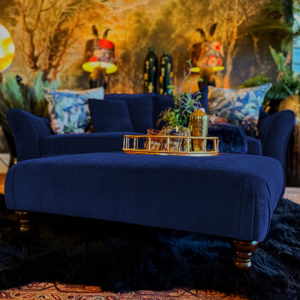 Hartington Footstools in Richmond Velvet