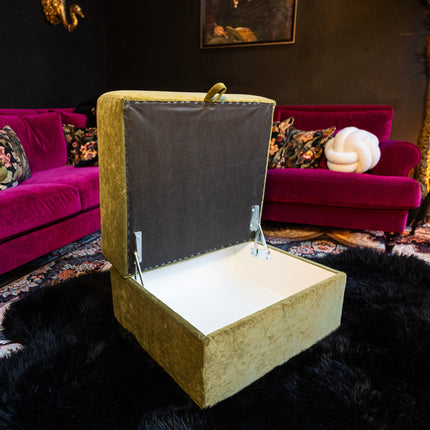 Hartington Footstools in Richmond Velvet