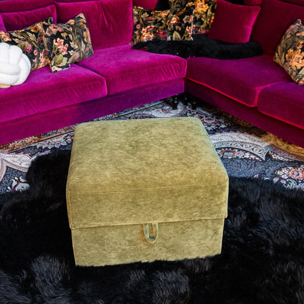 Hartington Footstools in Richmond Velvet