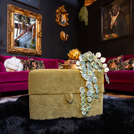 Hartington Footstools in Richmond Velvet