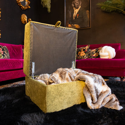 Hartington Footstools in Richmond Velvet