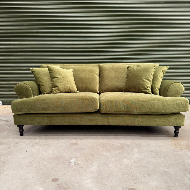 Hartington 3 Seater in Richmond Leaf Velvet - Ex Display