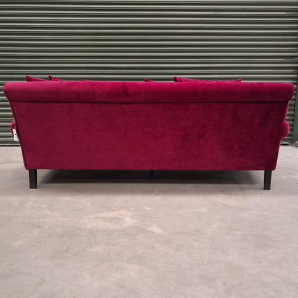 Hartington 4 Seater Scatter Back Sofa in Richmond Glamour Velvet - Ex Display