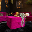 Footstool Storage / Pink Glamour