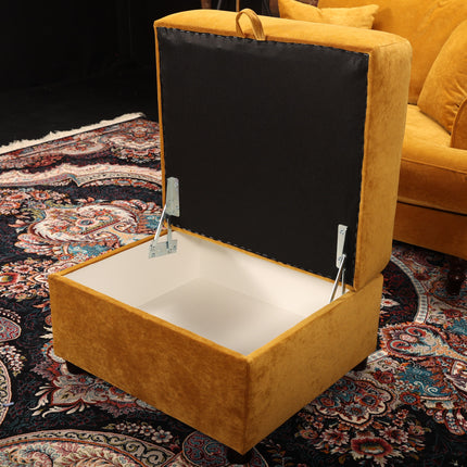 Hartington Storage Footstool Velvet